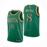 Camiseta Boston Celtics Kemba Walker NO 8 Ciudad Verde