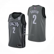 Camiseta Brooklyn Nets Blake Griffin NO 2 Statement 2020 Gris