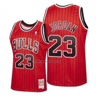 Camiseta Chicago Bulls Michael Jordan NO 23 Reload Hardwood Classics Rojo