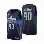 Camiseta Dallas Mavericks Harrison Barnes NO 40 Statement Azul