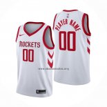 Camiseta Houston Rockets Personalizada Association Blanco