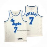 Camiseta Los Angeles Lakers Carmelo Anthony NO 7 Classic 2019-20 Blanco