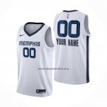 Camiseta Memphis Grizzlies Personalizada Association 2020-21 Blanco