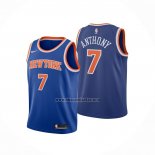 Camiseta Nino New York Knicks Carmelo Anthony NO 7 Icon Azul