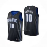 Camiseta Orlando Magic Evan Fournier NO 10 Statement Negro