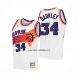 Camiseta Phoenix Suns Charles Barkley NO 34 Mitchell & Ness 1992-93 Blanco