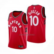 Camiseta Toronto Raptors DeMar DeRozan NO 10 Icon Rojo