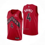 Camiseta Toronto Raptors Scottie Barnes NO 4 Icon 2020-21 Rojo