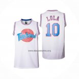 Camiseta Tune Squad Lola Bunny NO 10 Blanco