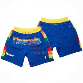 Pantalone Denver Nuggets Just Don Azul